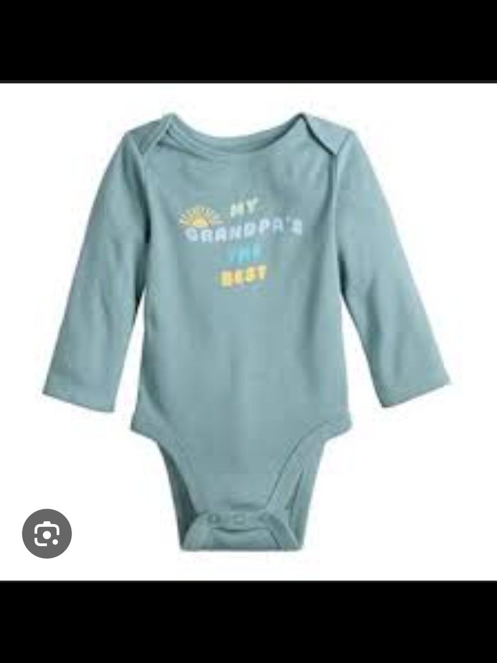 🌻 NWT Jumping Beans "My Grandpa's The Best" Bodysuit - 9M
